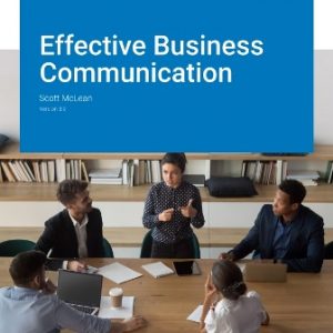 Solution Manual for Effective Business Communication Version 3.0 By McLean