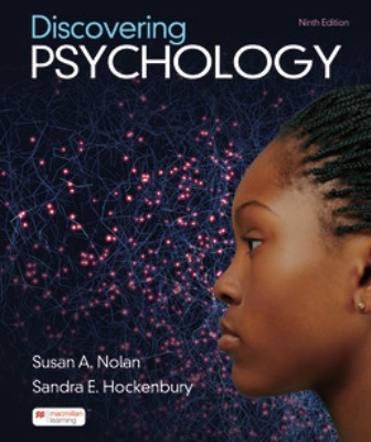 Test Bank for Discovering Psychology 9th Edition Nolan Hockenbury