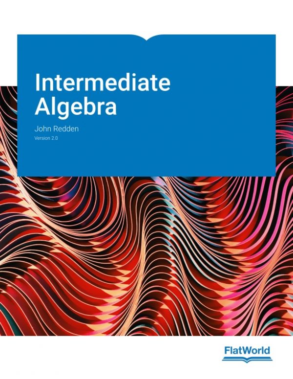 Test Bank for Intermediate Algebra Version 2.0 By Redden