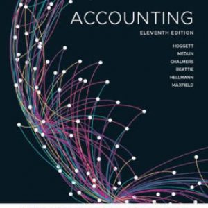 Solution Manual for Accounting 11th Edition Hoggett