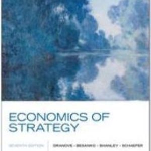 Test Bank for Economics of Strategy 7th Edition Dranove