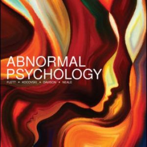 Test Bank for Abnormal Psychology 6th Edition Flett