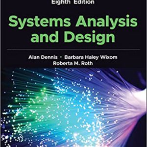 Test Bank for Systems Analysis and Design 8th Edition Dennis