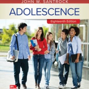 Test Bank for Adolescence 18th Edition Santrock