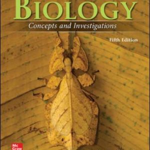 Test Bank for Biology Concepts and Investigations 5th Edition Hoefnagels