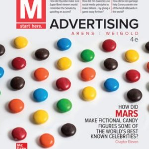Test Bank for M: Advertising 4th Edition Arens