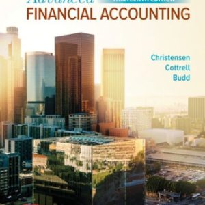 Solution Manual for Advanced Financial Accounting 13th Edition Christensen