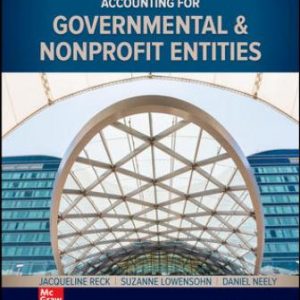 Test Bank for Accounting for Governmental and Nonprofit Entities 19th Edition Reck