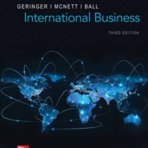 Test Bank for International Business 3rd Edition Geringer