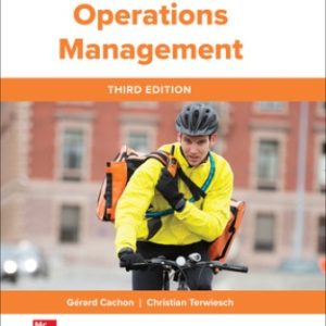 Solution Manual for Operations Management 3rd Edition Cachon