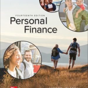 Solution Manual for Personal Finance 14th Edition Kapoor