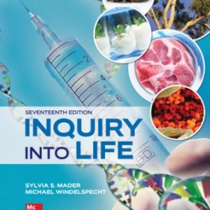 Solution Manual for Inquiry into Life 17th Edition Mader