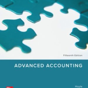 Solution Manual for Advanced Accounting 15th Edition Hoyle