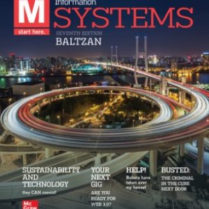 Test Bank for M Information Systems 7th Edition Baltzan