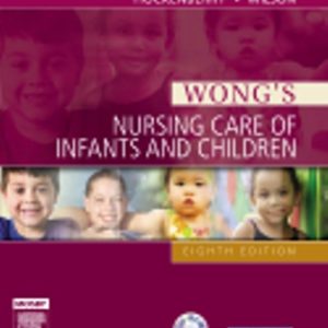 Test Bank for Wong's Nursing Care of Infants and Children 8th Edition Hockenberry