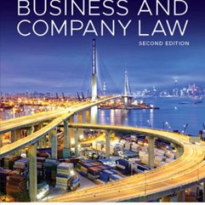 Test Bank for Business and Company Law 2nd Edition James