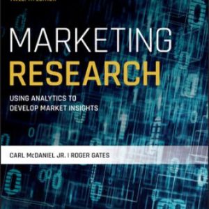 Test Bank for Marketing Research 12th Edition McDaniel Jr.