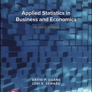 Test Bank for Applied Statistics in Business and Economics 7th Edition Doane