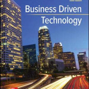 Test Bank for Business Driven Technology 9th Edition Baltzan
