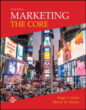 Test Bank for Marketing: The Core 9th Edition Kerin
