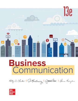 Solution Manual for Business Communication 13th Edition Locker