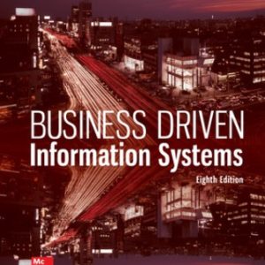 Test Bank for Business Driven Information Systems 8th Edition Baltzan