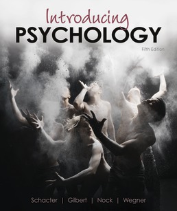 Test Bank for Introducing Psychology 5th Edition Schacter