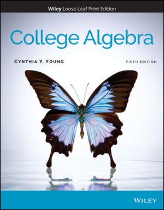 Test Bank for College Algebra 5th Edition Young