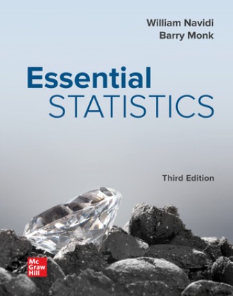 Solution Manual for Essential Statistics 3rd Edition Navidi