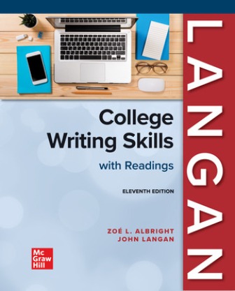 Test Bank for College Writing Skills with Readings 11th Edition Langan