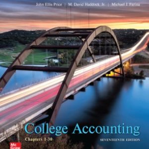 Solution Manual for College Accounting 17th Edition Price