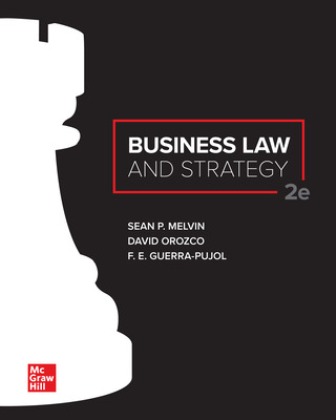 Test Bank for Business Law and Strategy 2nd Edition Melvin