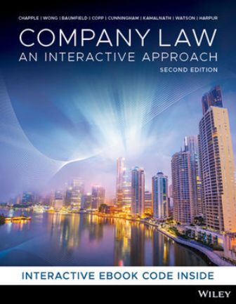 Solution Manual for Company Law: An Interactive Approach 2nd Edition Chapple