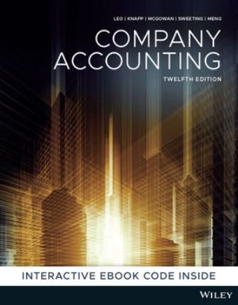 Test Bank for Company Accounting 12th Edition Leo