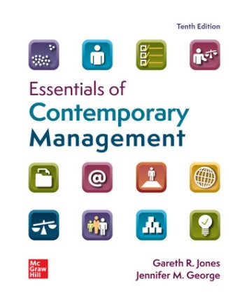 Test Bank for Essentials of Contemporary Management 10th Edition Jones