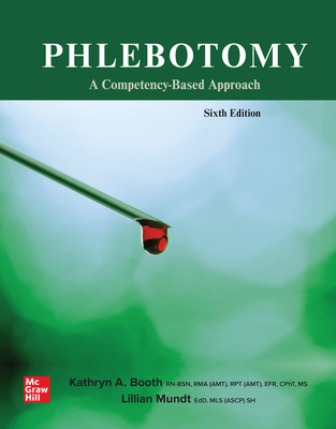 Solution Manual for Phlebotomy: A Competency Based Approach 6th Edition Booth