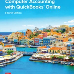 Solution Manual for Computer Accounting with QuickBooks Online 4th Edition Kay