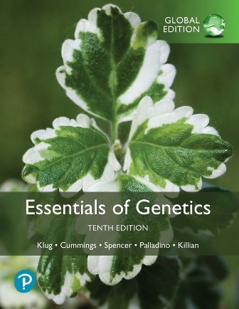 Test Bank for Essentials of Genetics Global Edition 10th Edition Klug