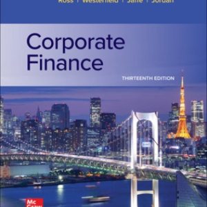 Test Bank for Corporate Finance 13th Edition Ross