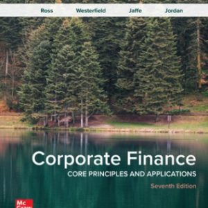 Test Bank for Corporate Finance Core Principles and Applications 7th Edition Ross