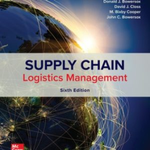 Solution Manual for Supply Chain Logistics Management 6th Edition Bowersox