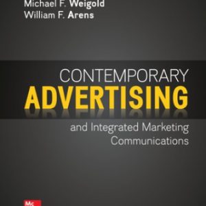 Test Bank for Contemporary Advertising 17th Edition Weigold